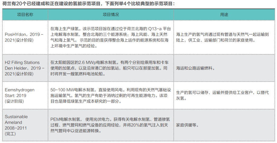 欧洲面向未来的氢能示范项目及借鉴