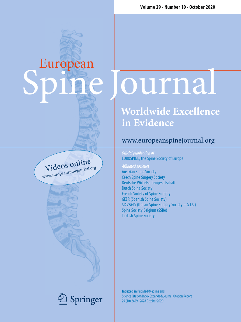 【荐刊】European Spine Journal 全面支持脊柱相关学科，35天拿到初审意见